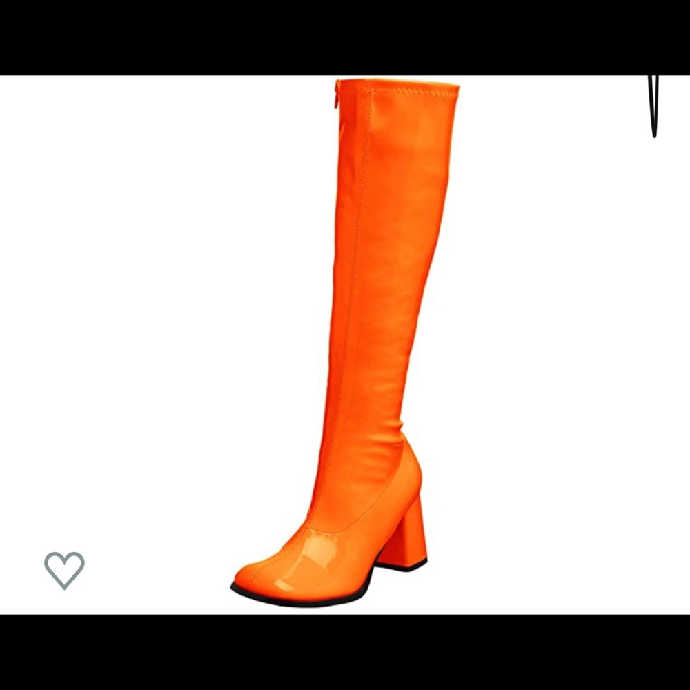 Orange boots